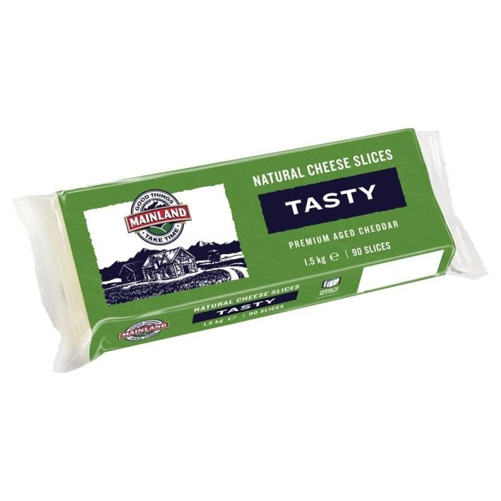Cheese Slices 1.5kg - 90 slices