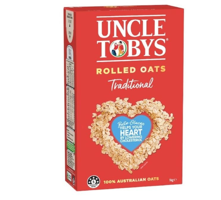 Rolled Oats 1kg Box 
