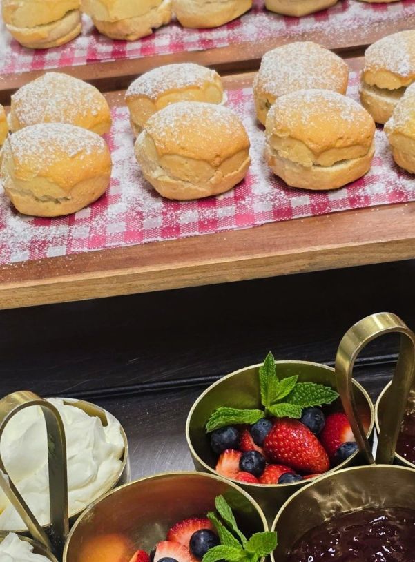 Scones Platter w/ Jam & Chantilly Cream