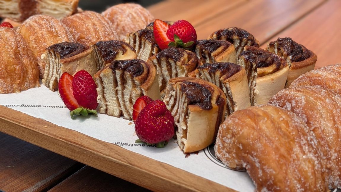 Cinnamon Scroll & Cronut platter
