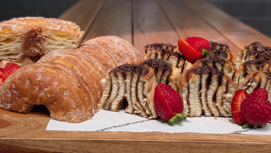 Cinnamon Scroll & Cronut platter
