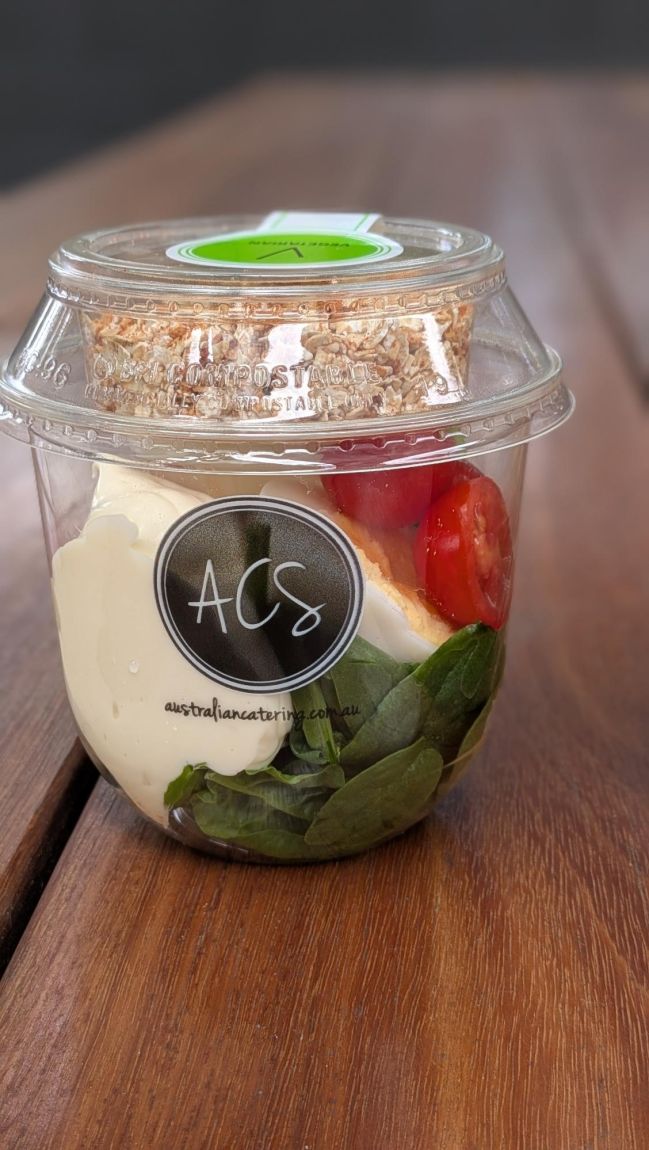 Breakfast Pot - Savoury Granola, tomato & egg