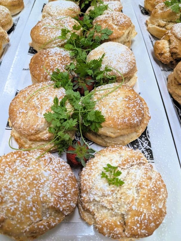Scones Platter w/ Jam & Chantilly Cream