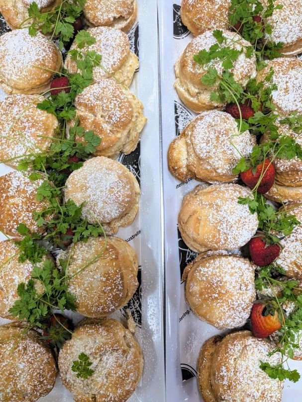 Scones Platter w/ Jam & Chantilly Cream
