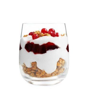 Berry Compote & Granola Yoghurt Cups
