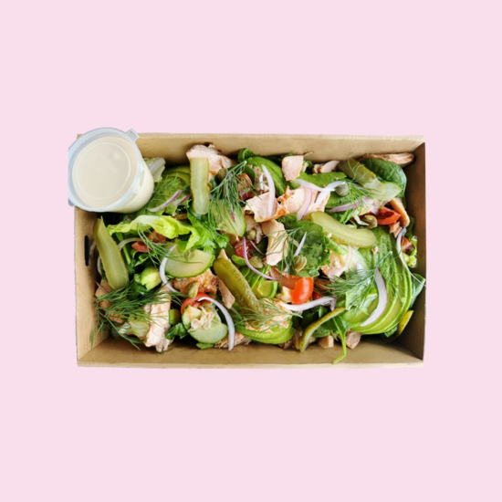 Smoked salmon & Avo Salad