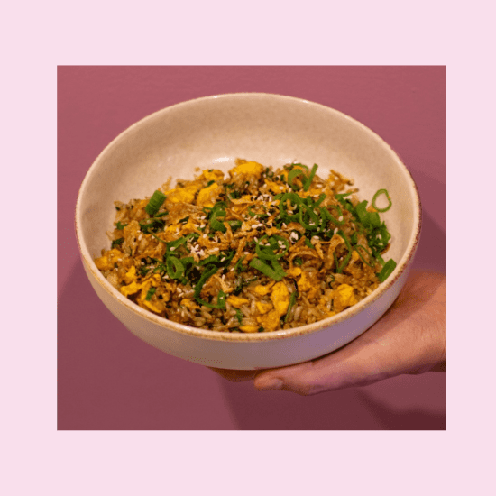 Vege egg fried rice 