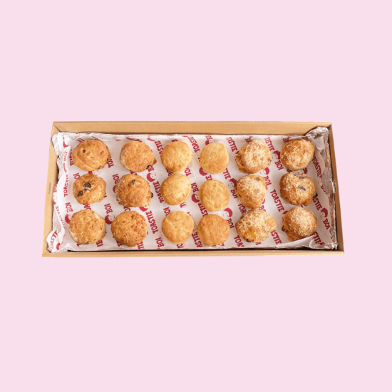 Plain Sones with cream & Jam