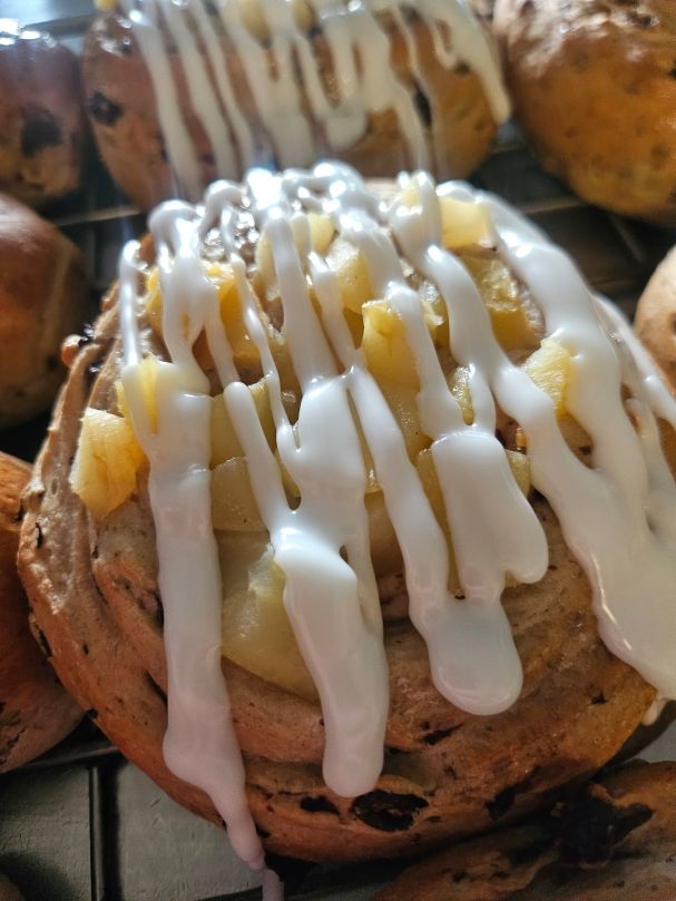 Fruit Buns - Mini Apple Scrolls