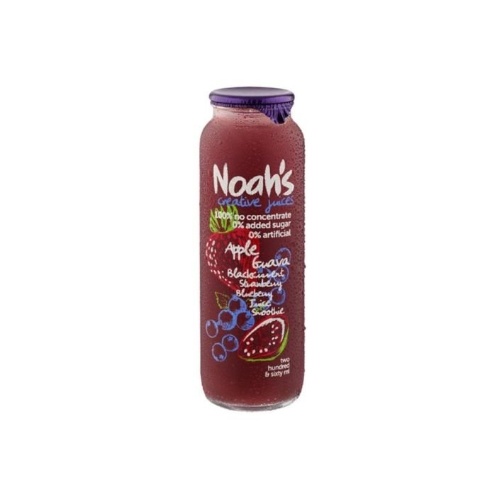Red Smoothie - Noah's Creative Juices 260ml Glass Bottle