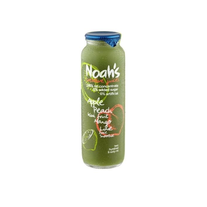 Green Smoothie - Noah's Creative Juices 260ml Glass Bottle