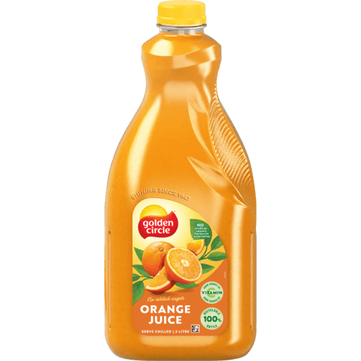 Orange - Golden Circle 2Lt Fruit Juice