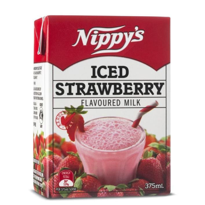 Strawberry - Nippies 375ml Flavoured Milk