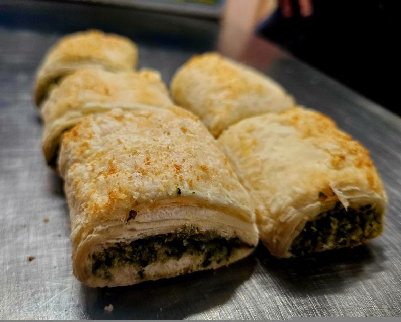 Party Spinach & Ricotta Rolls (Vegetarian)