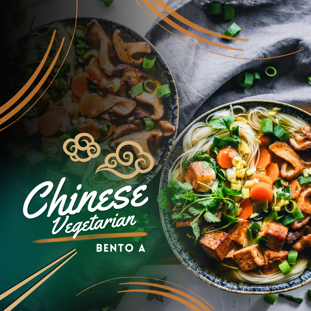 Chinese Vegetarian Bento A