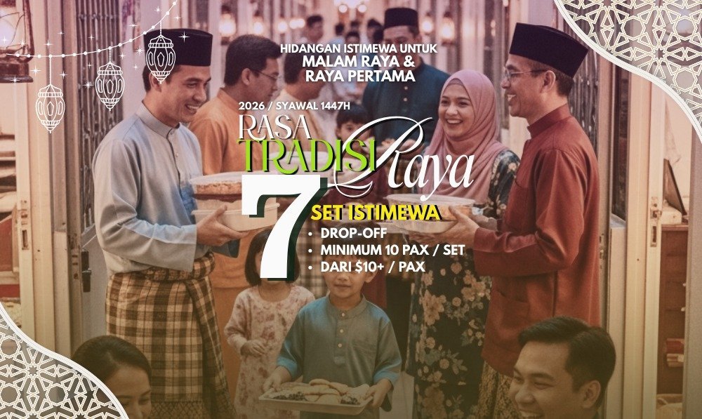 Rasa Tradisi Raya 2026 – Hari Raya Drop-Off Menu
