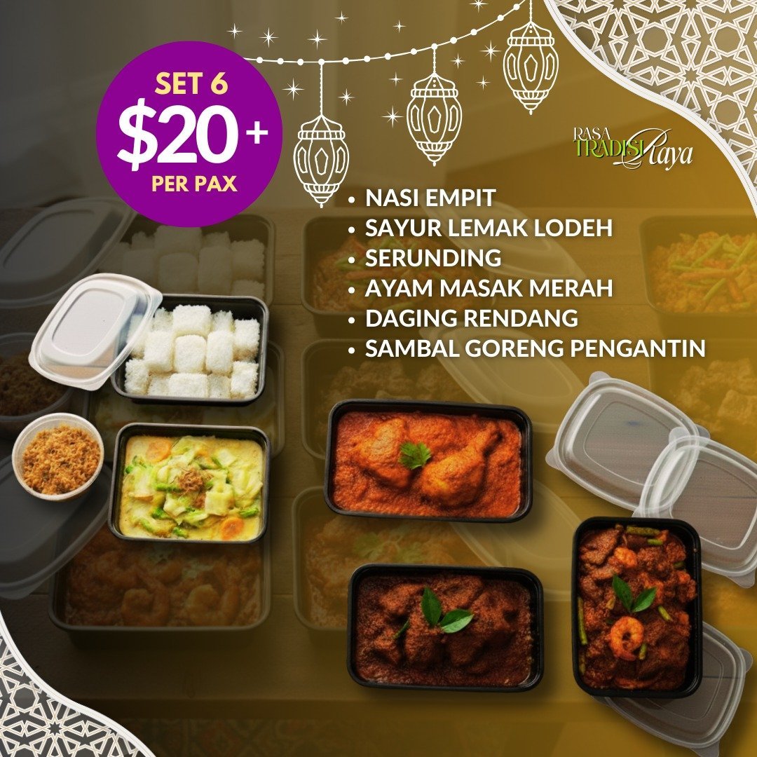 Lauk Raya Set 6 Drop-Off