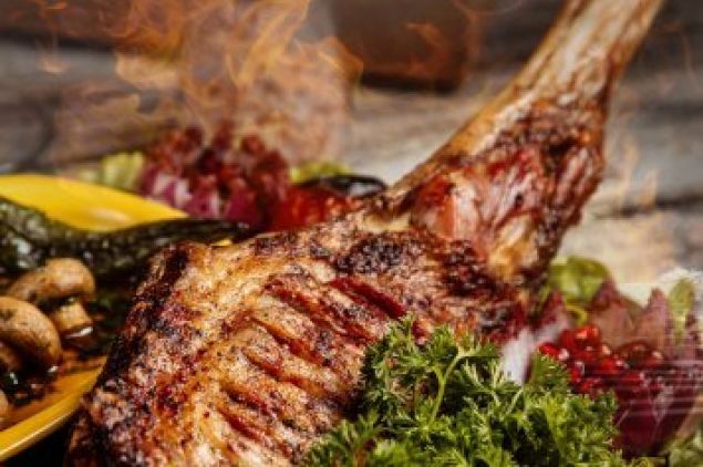 Roasted Bone in Lamb Leg