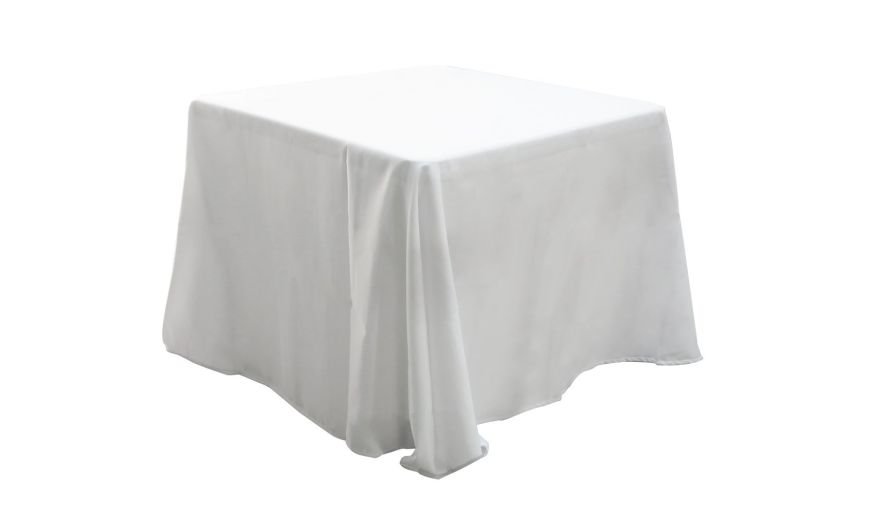 Square Table + Tablecloth - 3x3Ft