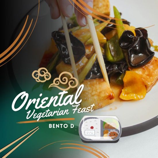 Oriental Vegetarian Feast - Bento D
