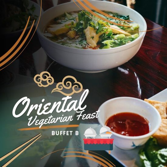 Oriental Vegetarian Feast - Buffet Menu B