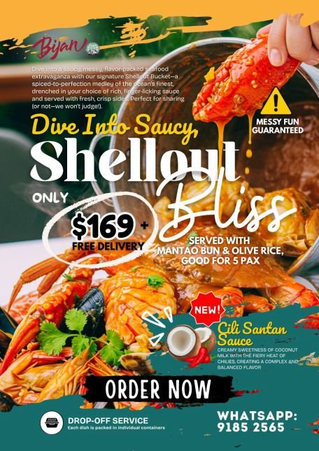 Shellout Bliss (Good for 5 pax)