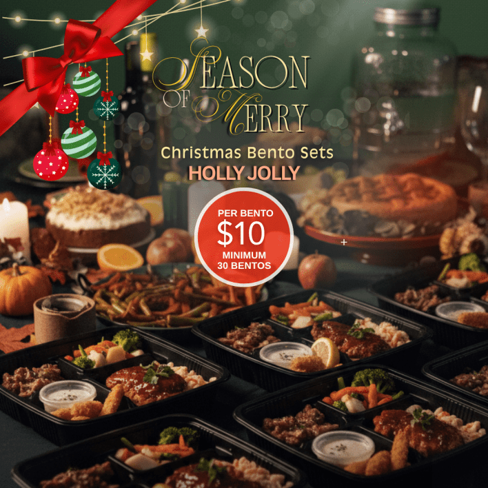 Christmas Bento - Holly Jolly