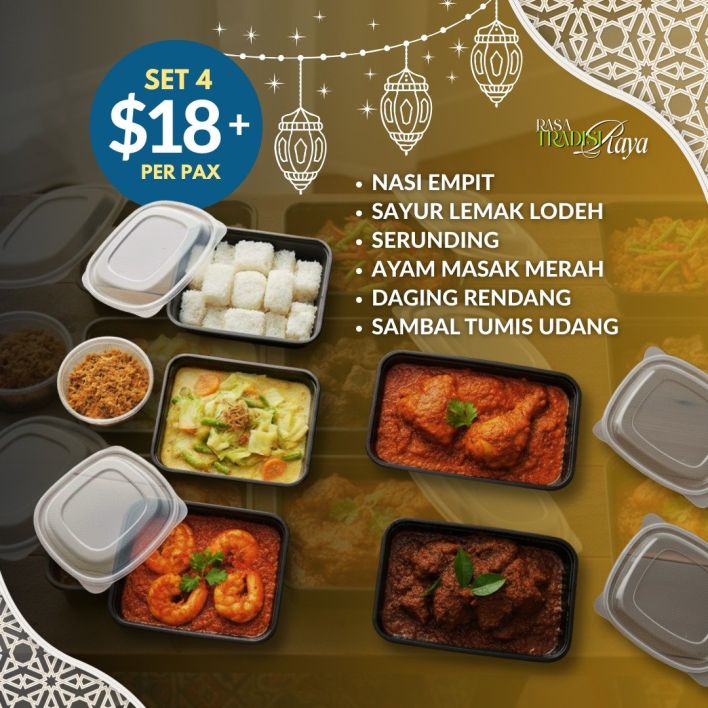 Lauk Raya SET 4 (Drop-off)  