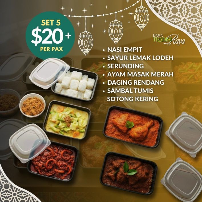 Lauk Raya SET 5 (Drop-off)   
