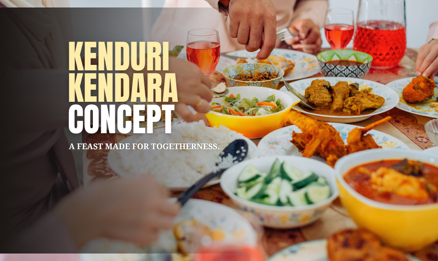 SET KENDURI KENDARA - CLASSIC BUFFET (SET UP)