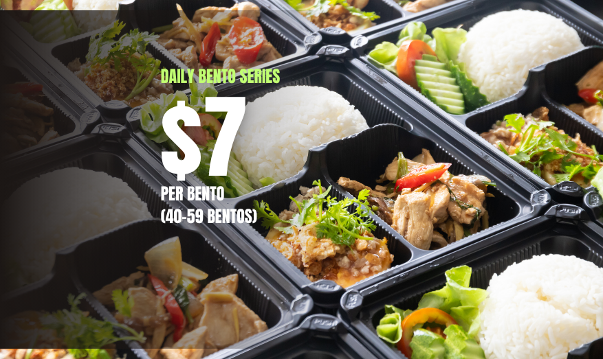 BENTO MEAL (40 - 59 Bentos)