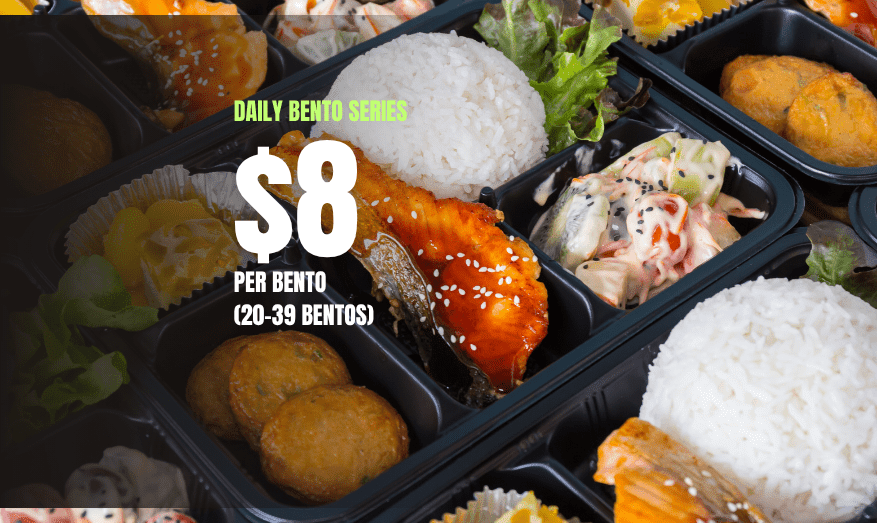 BENTO MEAL (20 - 39 Bentos)