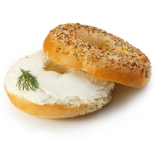 Bagel / Cream Cheese / Fresh Herbs
