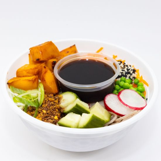 Teriyaki Pumpkin Salad Bowl