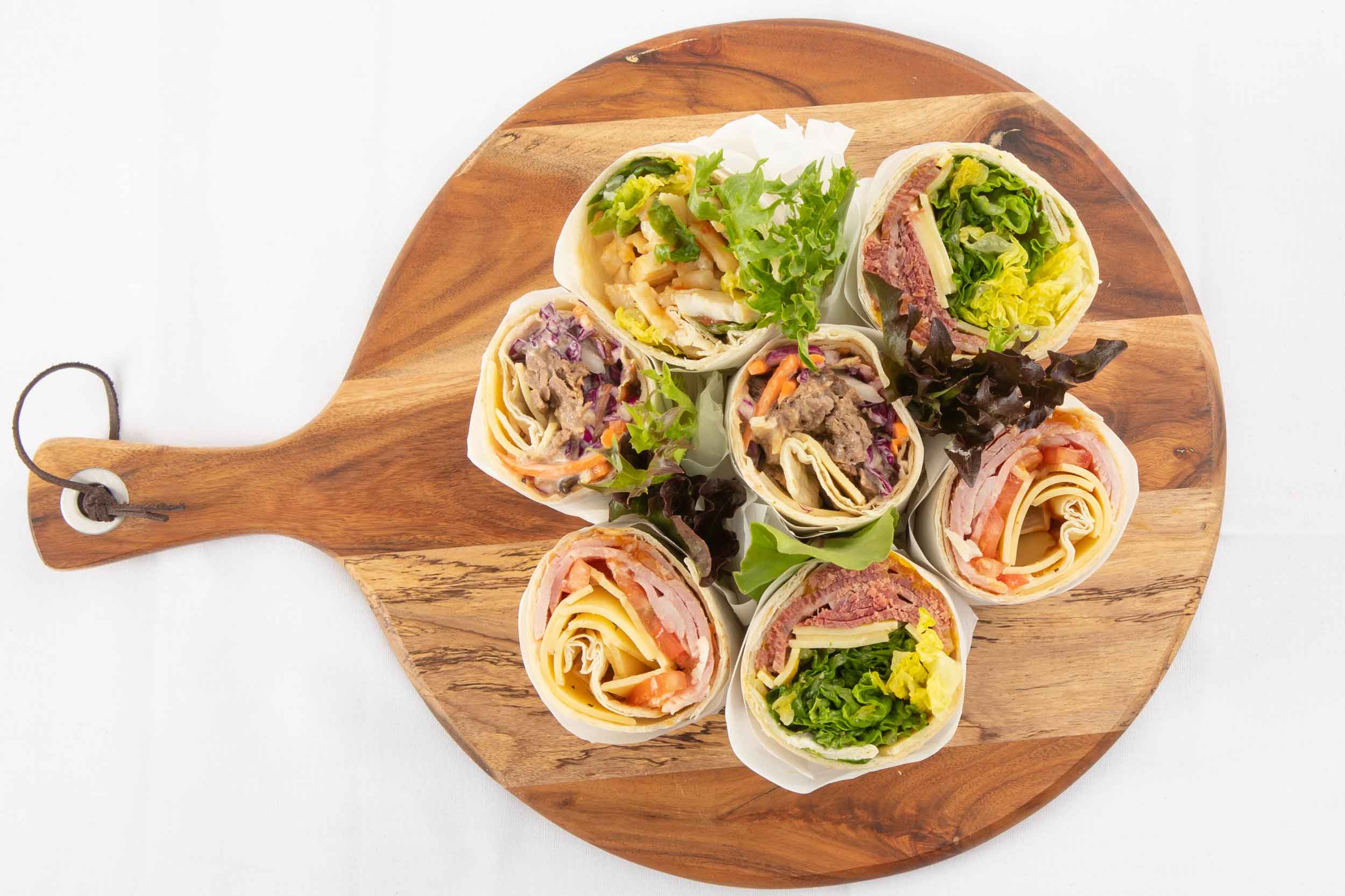 Traditional Wraps Platter (with Fillings)