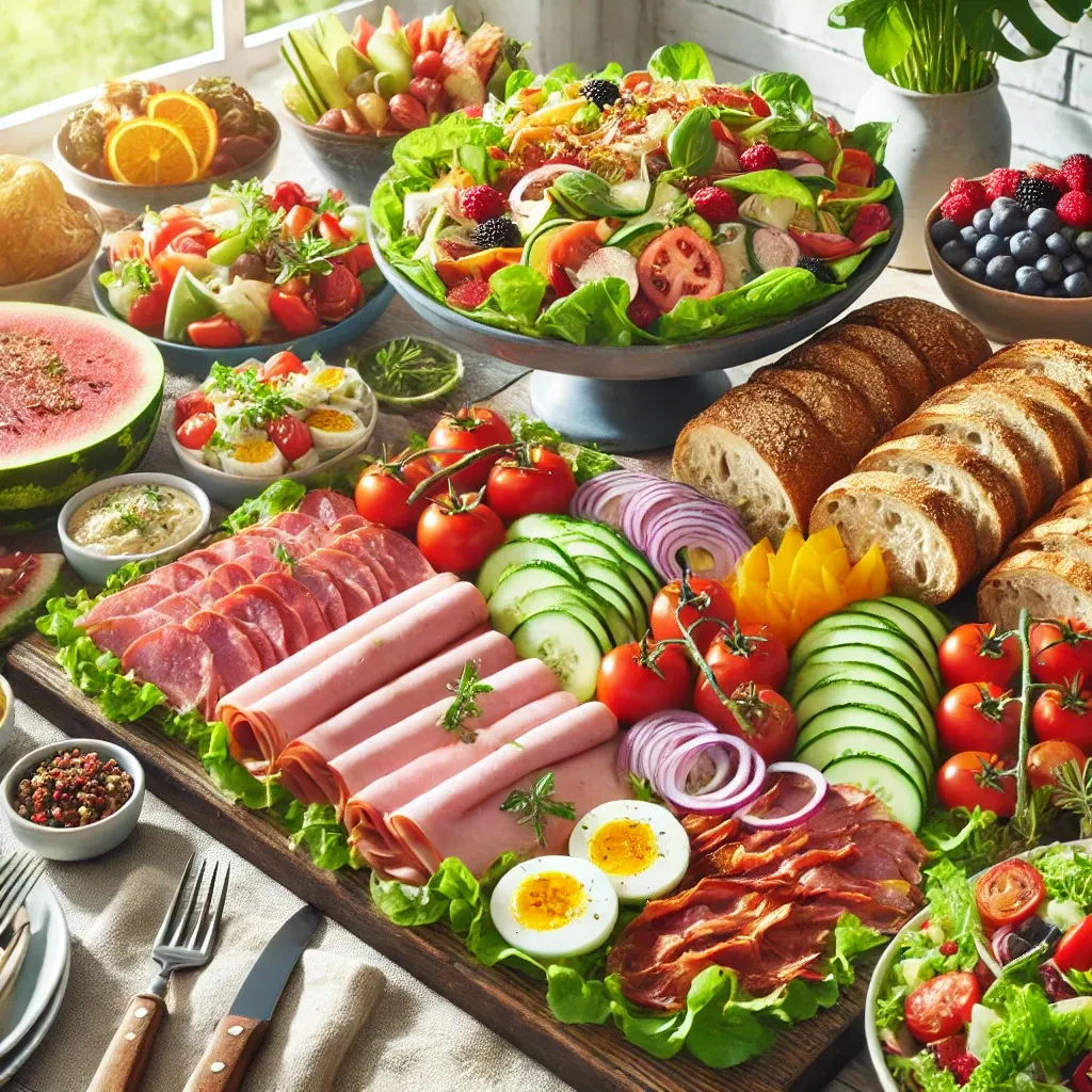 Lunch Cold Meats & Salads Buffet