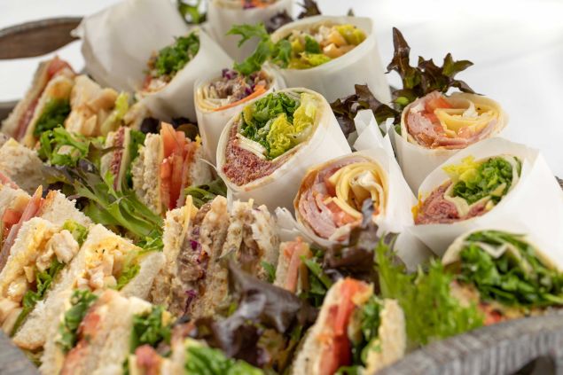 Traditional Wraps Platter (with Fillings)