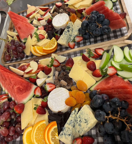 Specialty Cheese and Fruit Platter
