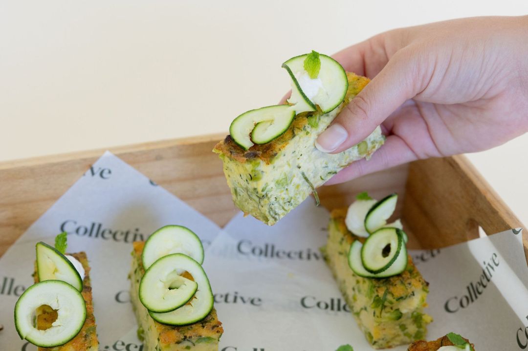 Smashed Pea Frittata