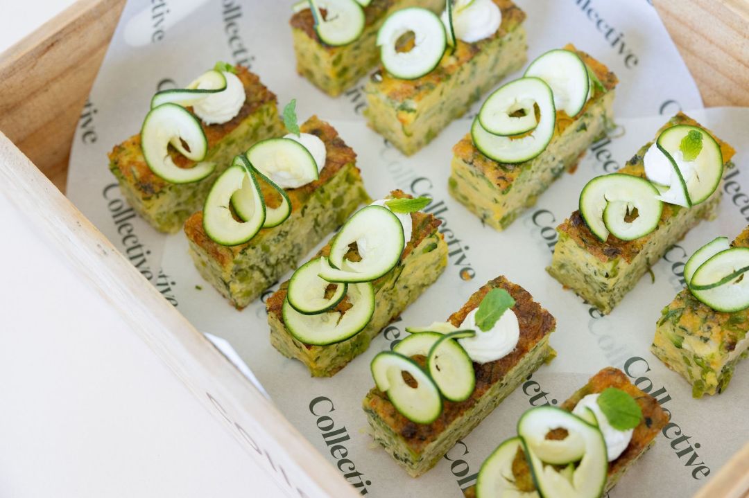 Smashed Pea Frittata