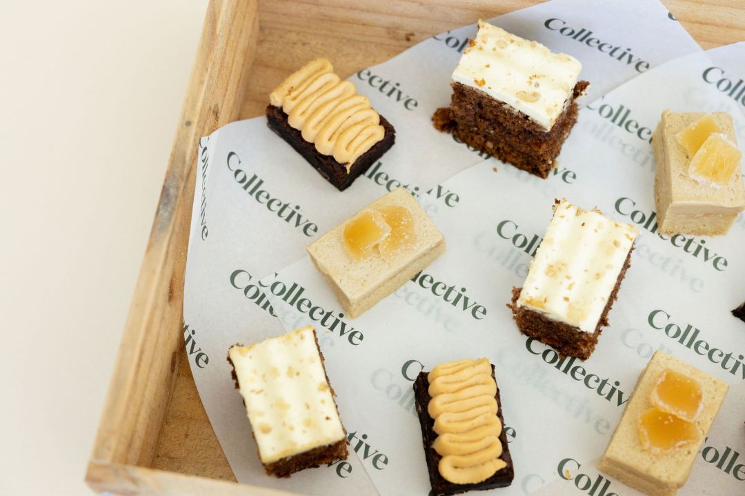 Brownie, Carrot and Ginger Slices