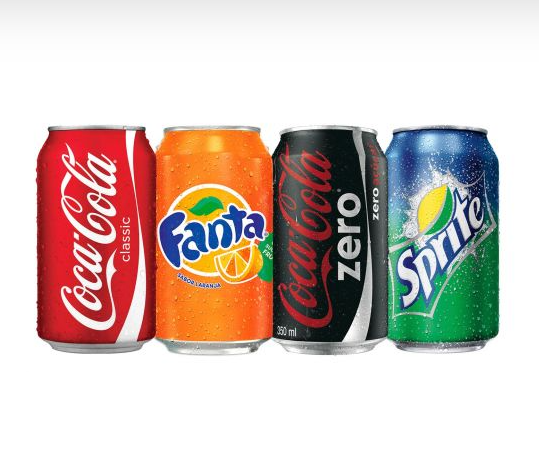 Selection of Soft Drinks