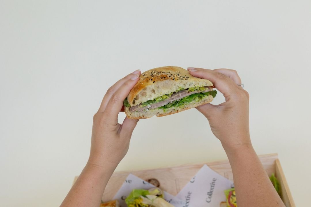 Mediterranean Slow Roast Lamb Sandwich
