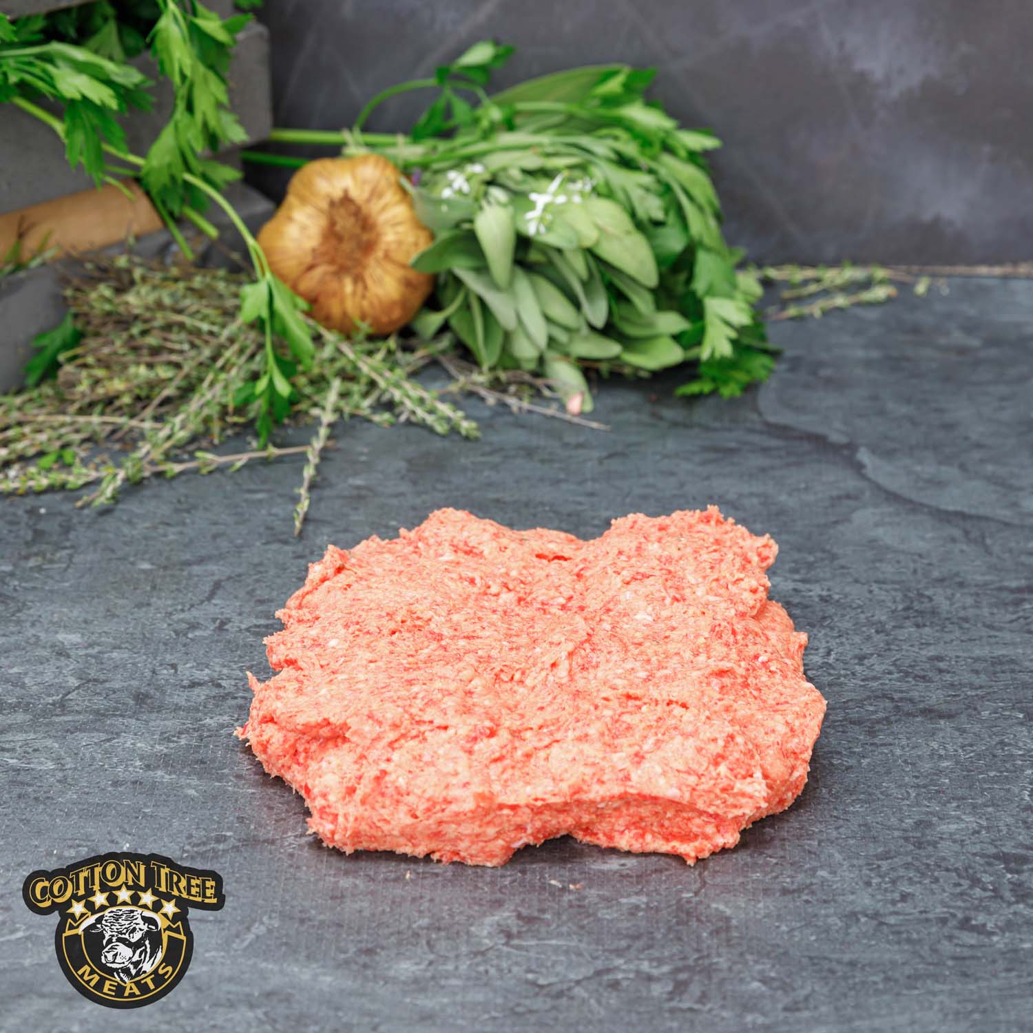 BEEF SAUSAGE MINCE MIXED WITH BEEF MINCE 50/50