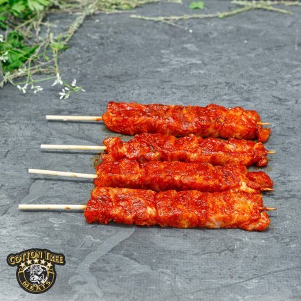 CHICKEN KEBABS SMOKEY BAR B CUE