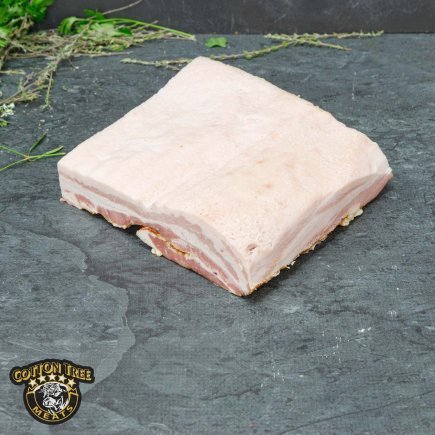 BACON BUTCHERS OWN STREAKY RINDLESS WHOLE