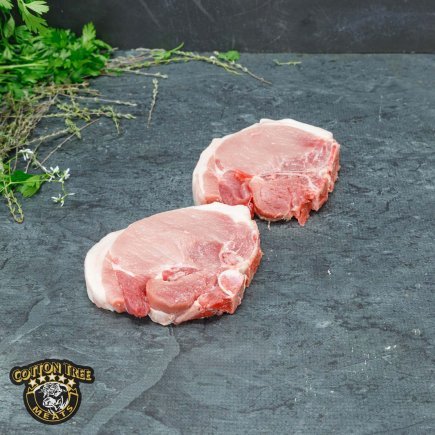 PORK LOIN CHOPS SKINLESS P/C 200GRAMS