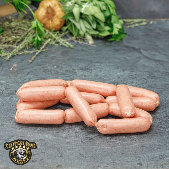 BEEF CHIPOLATAS 2KG PKTS 