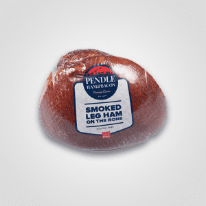 LEG HAM BONE IN PENDLE WOOD SMOKED HALF 5-5.5KG (RAFFLE)