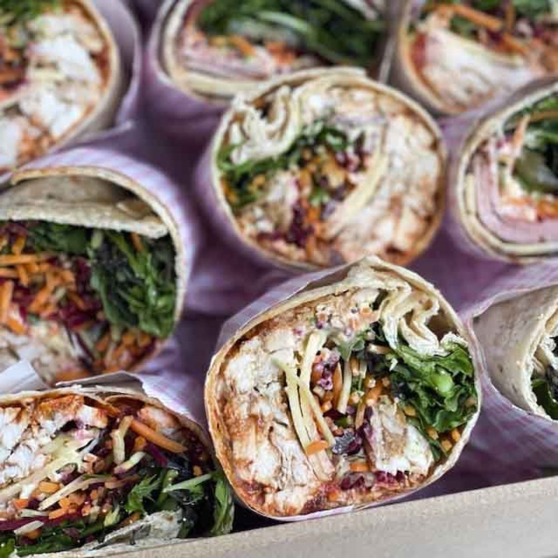 Mixed Wraps Rolled Wraps Box - Mixed Flavours